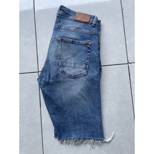 Celana Jeans Denim Second Bekas Branded Pl Zaraman Size 31 Pendek