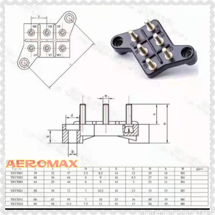 Motor Listrik Dinamo Terminal Teco / Terminal Motor Teco Frame Size 71 - 250