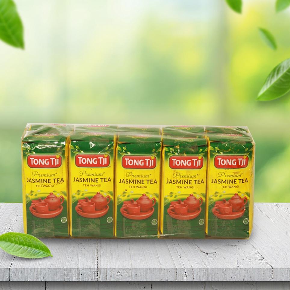 

Ready stock Tong Tji Premium Jasmine Tea 50g, Teh Seduh per Slop KWF