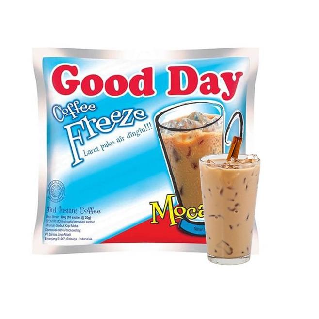 

Termurah dan terbaik Good Day Coffee Freeze Mocafrio 10 x 30 gr grosir