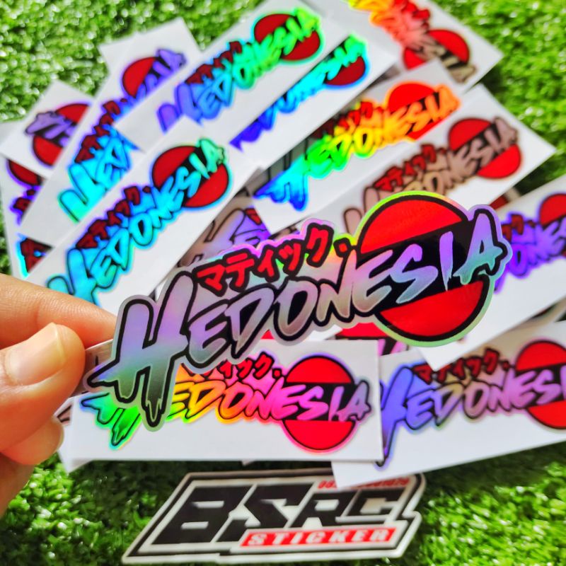 

sticker hedonesia HOLOGRAM