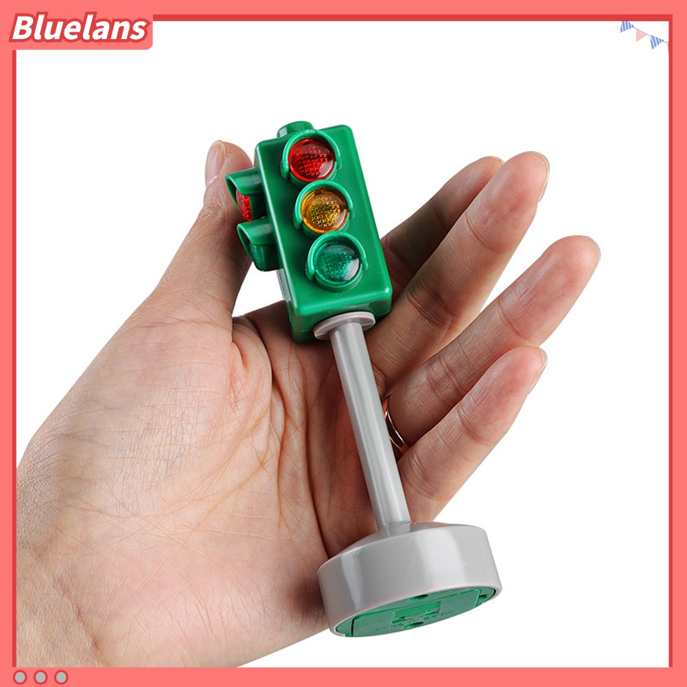 Mainan Lampu Lalu Lintas Mini Dengan Suara LED Untuk Edukasi Anak