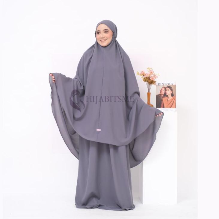 Tren Terbaru Mukena Dewasa Polos Treveling Mukena Meiza by Hijabitsme