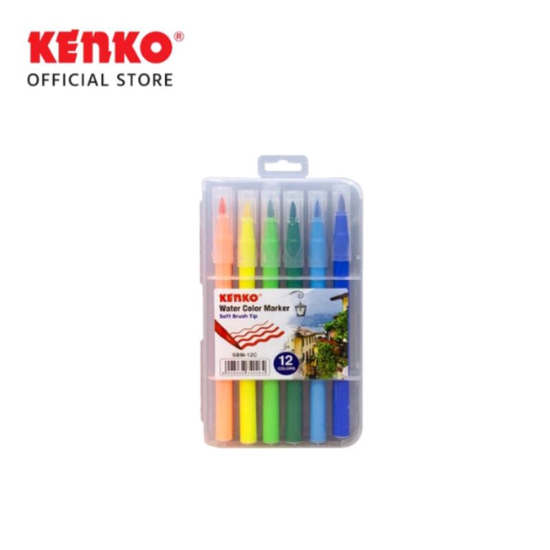 

KENKO SOFT BRUSH TIP SBM-12C/KENKO WATER COLOR MARKER SOFT BRUSH TIP SBM-12C ORIGINAL