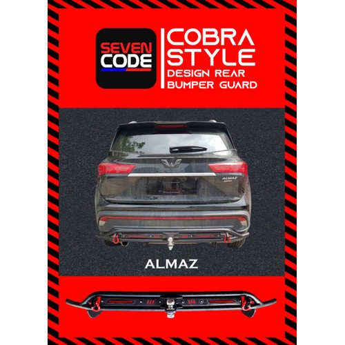 ATWC- WULING ALMAZ TOWING COBRA SEVENCODE ALMAZ TANDUK BELAKANG COBRA STYLE AKSESORIS MOBIL