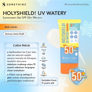 Image of thu nhỏ SOMETHINC Holyshield! UV Watery Sunscreen Gel SPF 50+ PA++++ - Sunscreen Sensasi Salju #5