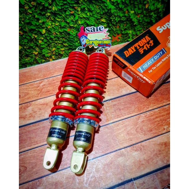 Shockbreaker Daytona Super Cozy Non Tabung Ulir Merah 335Mm Yamaha Nmax 155 Old Dll Product Daytona 