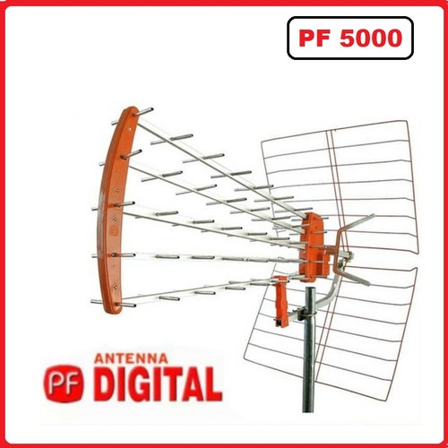 Antena TV Luar PF Goceng PF5000 Super High Gain UHF Super Jernih