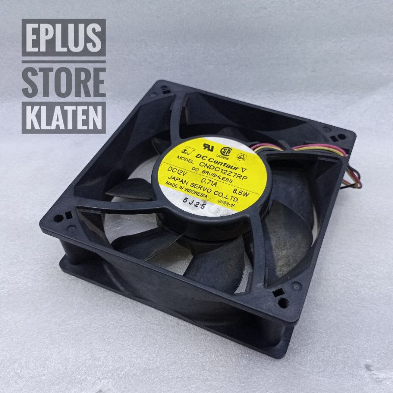kipas 12cm 12v 0.71A 8.6W Fan DC Centraur KP163