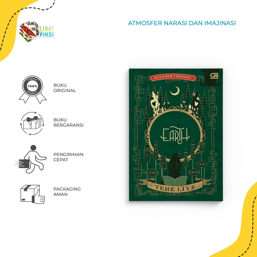Buku Novel - Earth - Tere Liye - GPU - Bumifiksi