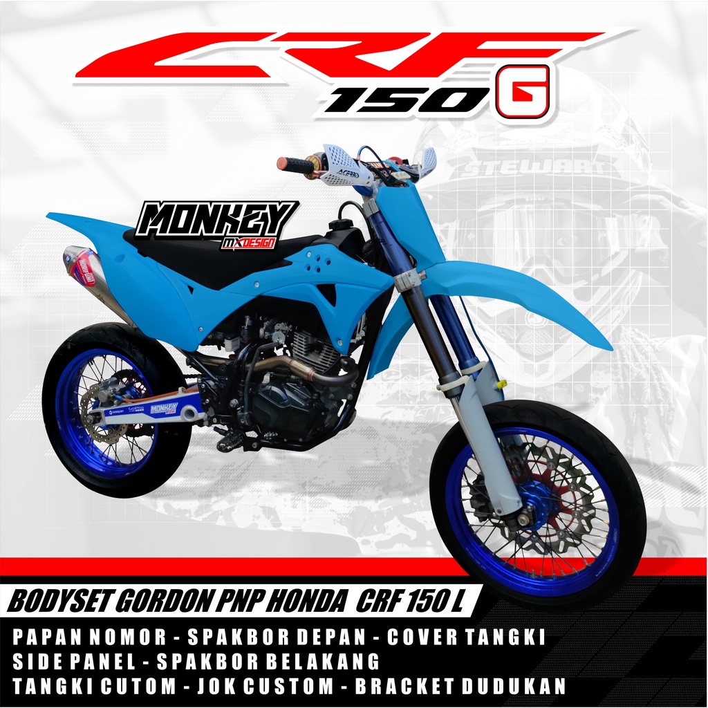 Bodyset Gordon Pnp Honda CRF 150 L