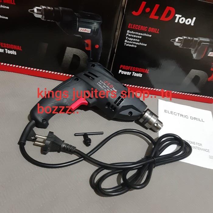 MESIN BOR TANGAN JLD 10MM BESI KAYU BOLAK BALIK BOR 10MM BOR 10 MM 103 - JLD 10-3