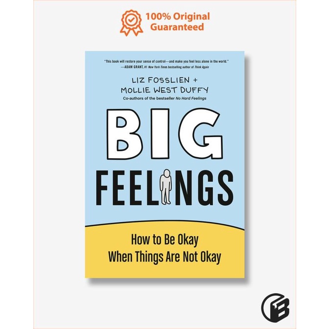 

Promo Buku Import Big Feelings By Liz Fosslien (Original Hardcover)