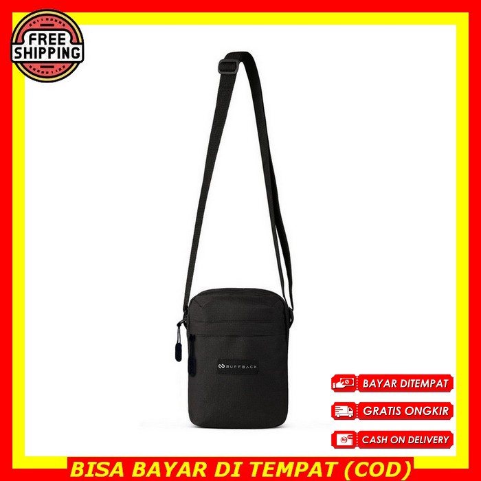 Tas Selempang Pria Slempang Mini Cowok Distro Anti Air Sling Bag Canvas Original Ori Kecil Besar Imp