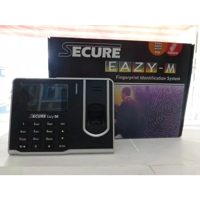 

Termurah Secure Eazy-M Garansi Resmi-Mesin Absen Absensi Sidik Jari/Fingerprint