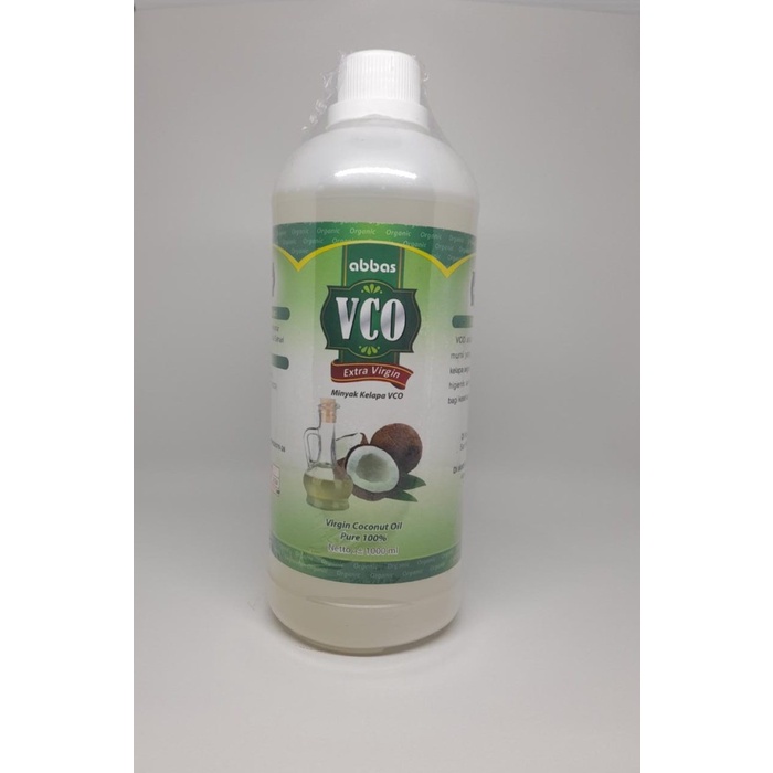 

EXTRA VIRGIN COCONUT OIL VCO ABBAS 1000 ML - MINYAK KELAPA MURNI 100% TERBAIK