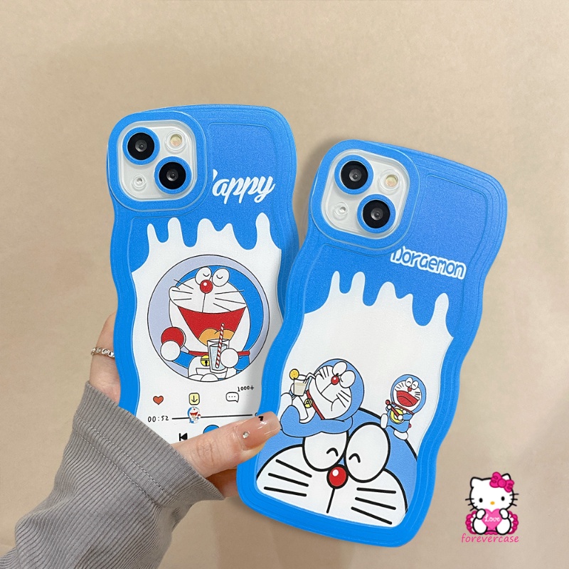 Soft Case Motif Kartun Doraemon Milk Tea Untuk Oppo A16 A54 A16K A57 2022 A7 A15s A95 A55 A76 A96 A16s A12 A74 A53 A9 A15s A15 A95 A52 A5s 6e A3s A5s 6 Cover Penutup Mesin Cuci