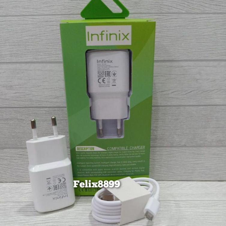 Sale Terbatas Charger Casan Infinix Original 100% Micro USB 5V 2A 10W Cable Micro USB Infinix Origin
