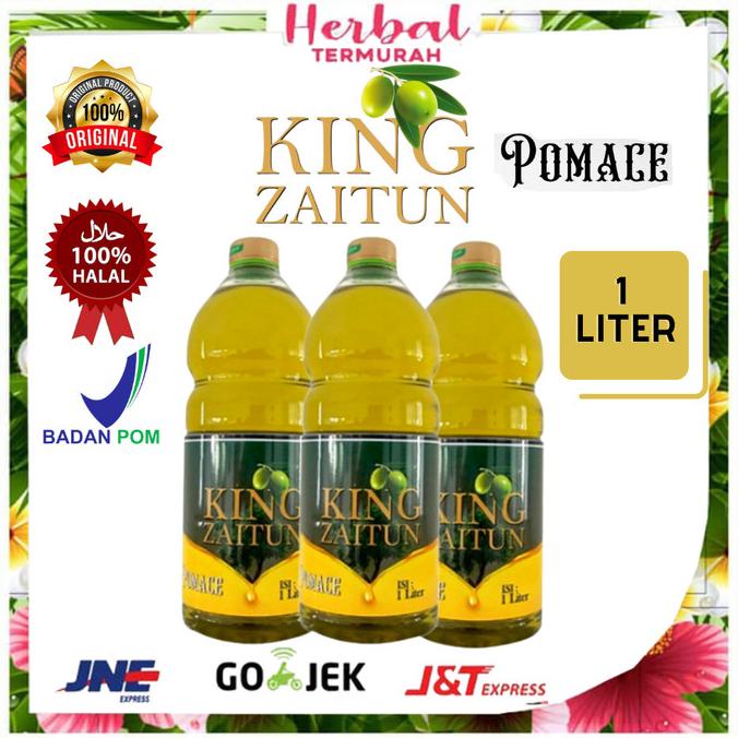

langsung order saja] KING ZAITUN POMACE 1 LITER PENGGANTI MINYAK GORENG/KING POMACE 1 LITER