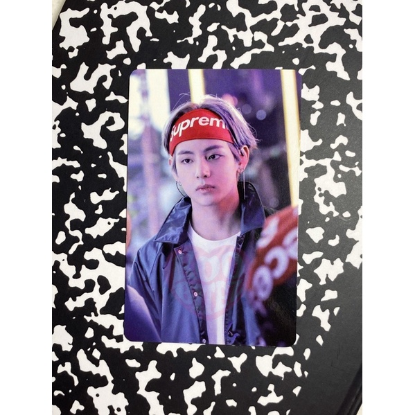 BTS TAEHYUNG V TAE MEMORIES MEMO 2017 17 PHOTOCARD PC