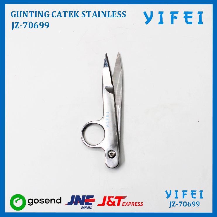 GUNTING CEKRIS STAINLESS STEEL THREAD CLIPPER YIFEI-70699