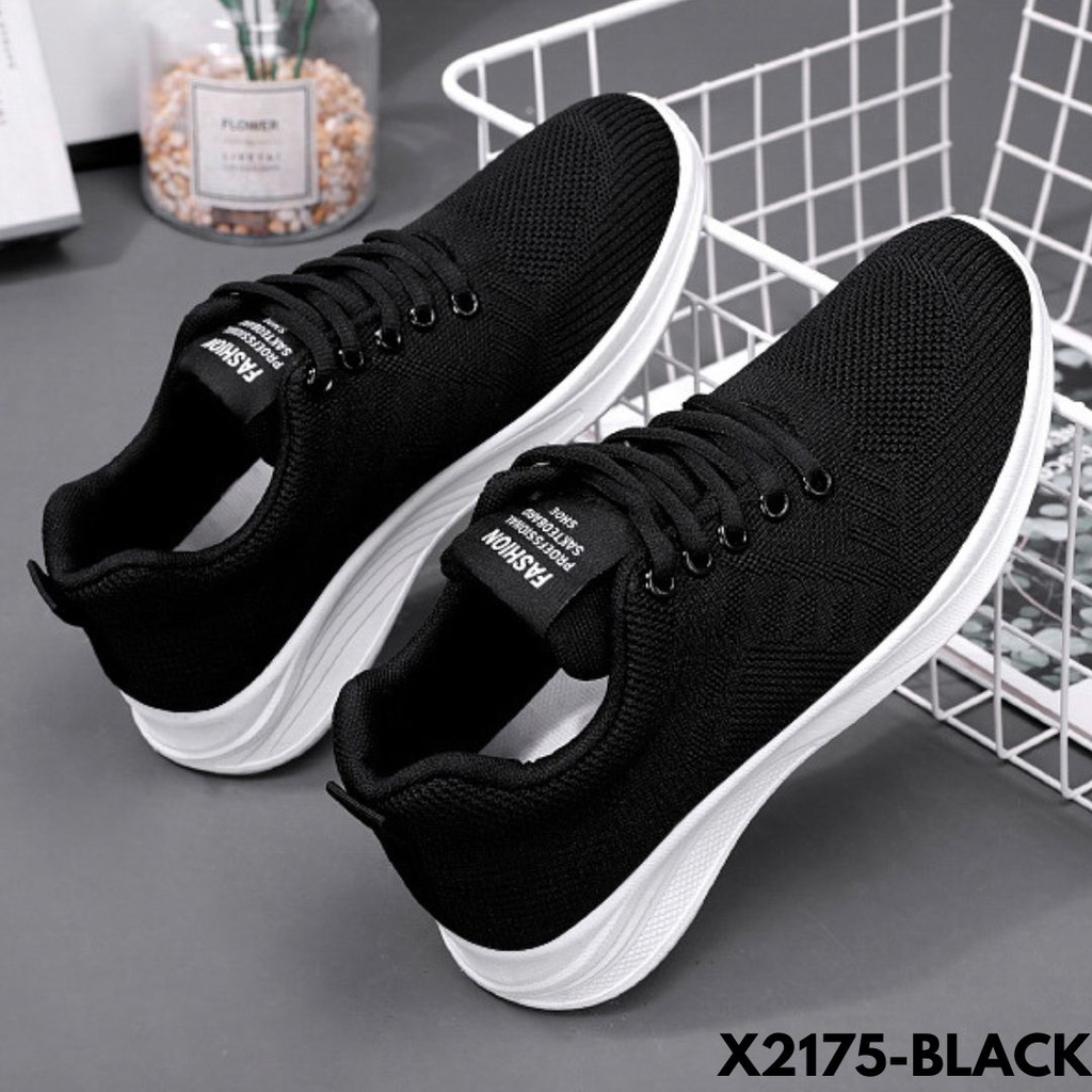 SEPATU WANITA SNEAKERS PERGI JALAN SANTAI KEREN BANGET BAHAN MESH IMPORT G2175