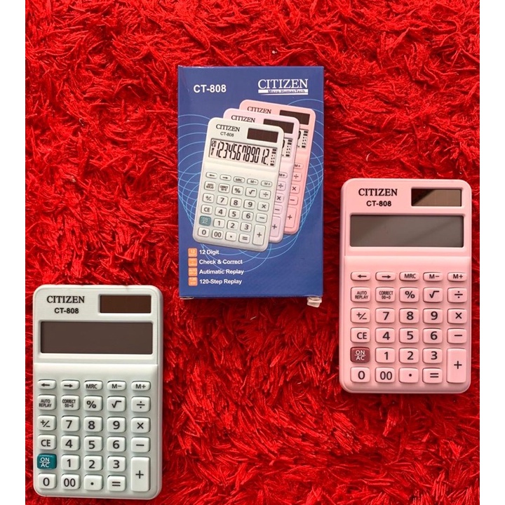 

CALCULATOR WARNA CITIZEN CT 808