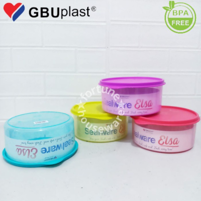 GBUplast Sealware Elsa Round / Toples Kedap Udara Bulat S 1400 ML