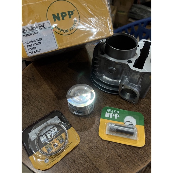 BLOK MESIN COMPLETE SEHER KIT BEAT KARBU / SCOOPY KARBU