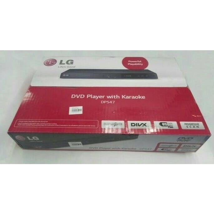 DVD PLAYER KARAOKE LG DP-547 WITH USB
