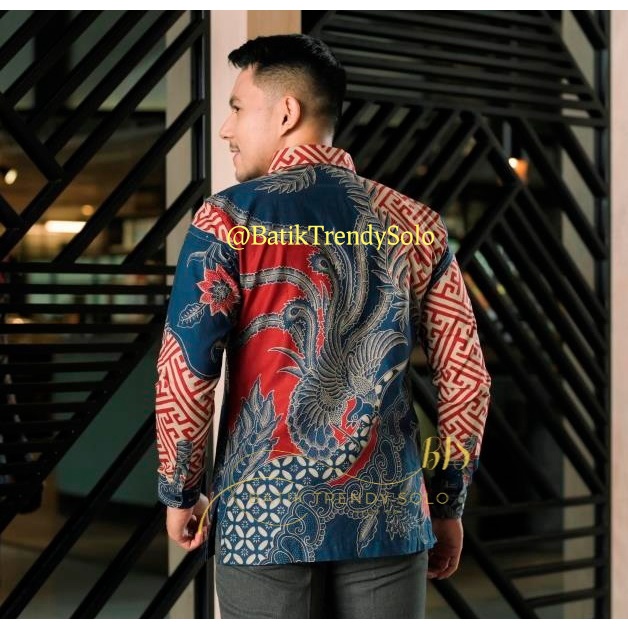 Hem  Kemeja Baju Batik Pria Cowok Laki Laki Slimfit Full Lapis Furing Lengan Panjang Lengan Pendek Original Asli Batik Jumanta Solo Laweyan Size S M L Xl XXL Bahan Katun Premium  982
