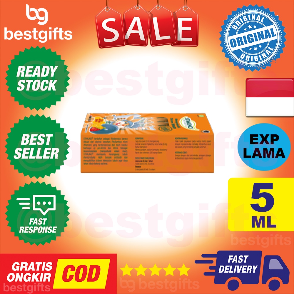STIMUNO JERUK BERI MEMPERBAIKI SISTEM IMUN ANAK STICK PACK 1 BOX ISI 5 STICK 5 ML