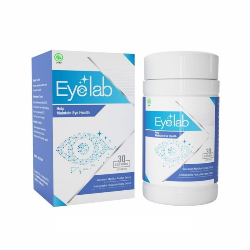 EYELAB ASLI ORIGINAL OBAT HERBAL MATA ASLI KESEHATAN MATA PLUS MINUS KATARAK BPOM