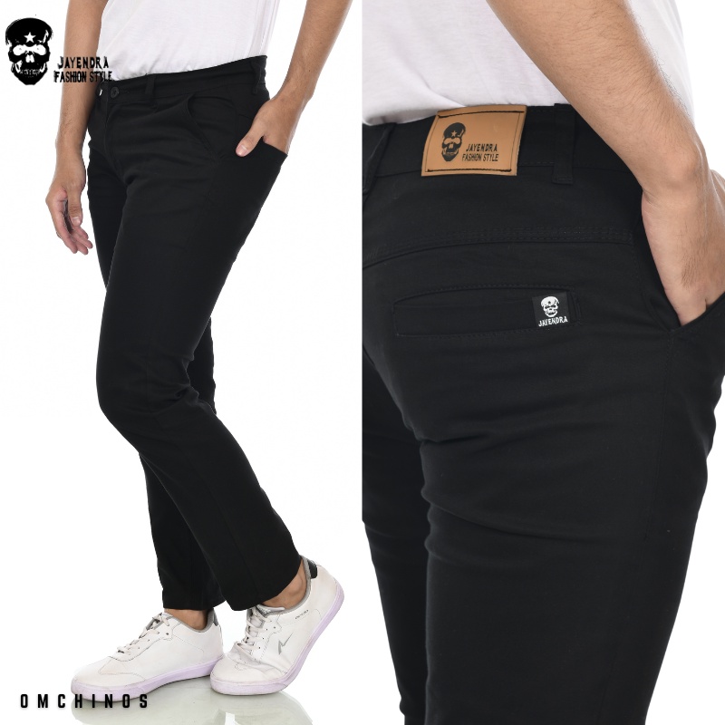 Celana Panjang Pria Chino Chinos Pants Slim fit Outfit Distro Kantor Kerja Casual Harian Santai