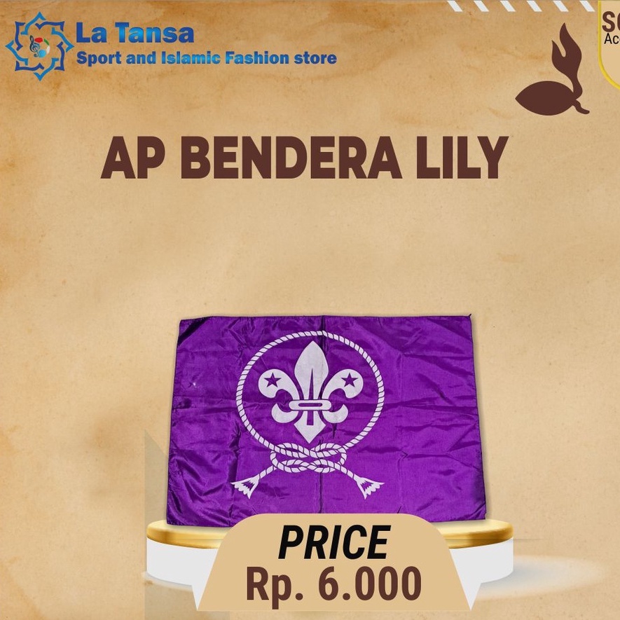 BENDERA LILY / BENDERA PRAMUKA