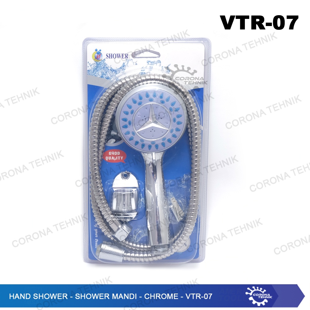VTR-07 - Hand Shower - Shower Mandi - Chrome