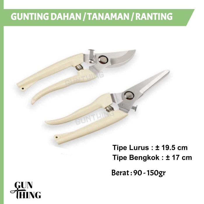 Gunting Dahan, Gunting ranting batang stek Gunting Tanaman Kebun Bunga Tajam Murah