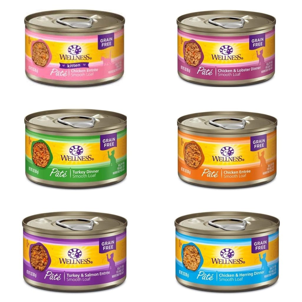 WELLNESS COMPLETE HEALTH PATE 3 OZ - WET CAT FOOD