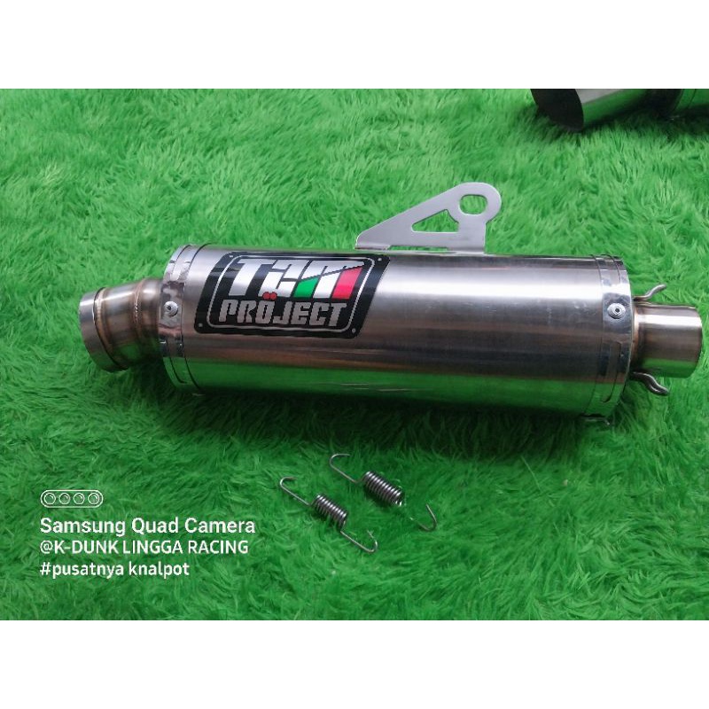 (inlet 38) Silencer Knalpot Tzm Project suara bass