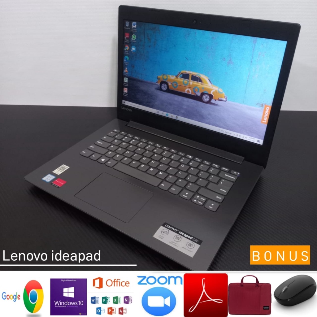 Laptop Lenovo Ideapad 330 Core i5 Gen8 Ram 4GB HDD 1TB Dual VGA AMD Radeon 530 - Intel HD 620