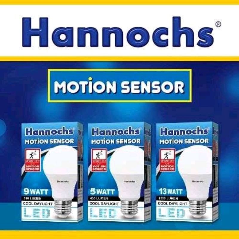 Hannoch LED Sensor Gerak / Hannochs Led Motion Sensor / Hannoch LED Motion Sensor / Motion Sensor / LED Motion Sensor / Hannoch