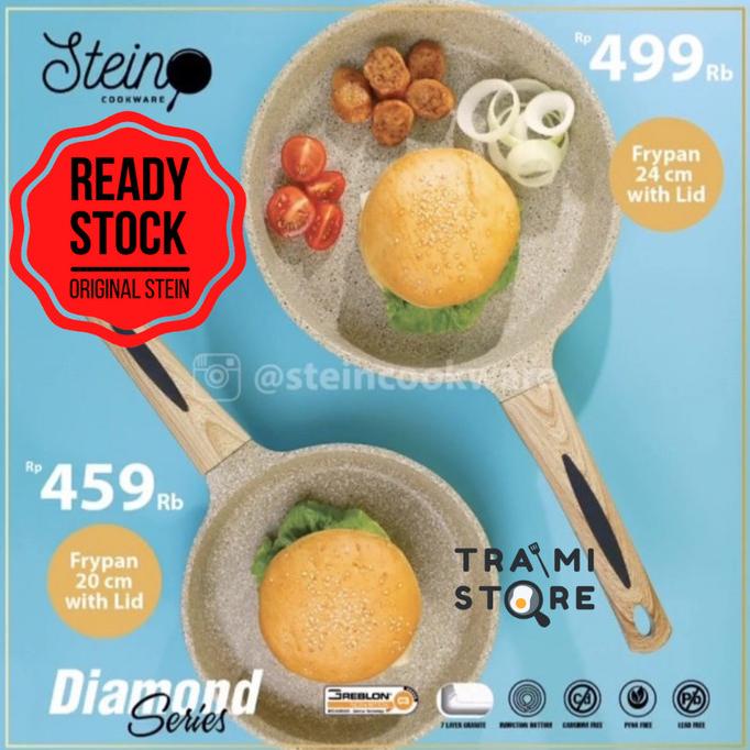 Sale Steincookware Stein FRY PAN 20cm 24cm /PERALATAN MASAK SET/PANCI PRESTO/PANCI SET/WAJAN ANTI LE