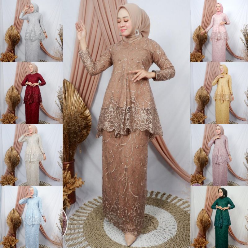 SETELAN KEBAYA TILLE MAURI ~ KEBAYA TILLE WISUDA ~ KEBAYA TILLE MODERN ~ KEBAYA TILLE PESTA