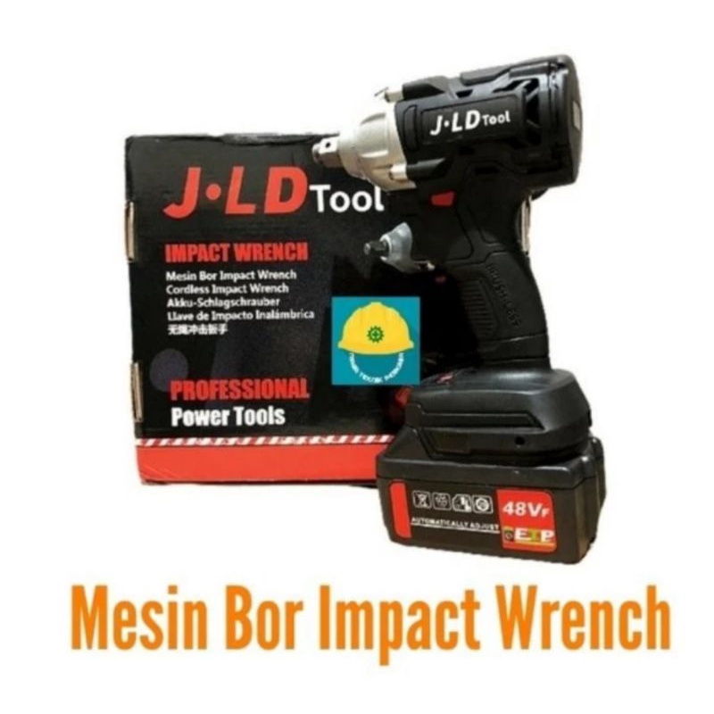Impact wrench jld cordess 48s bor impact buka baut jld