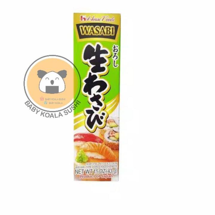 

Banting harga--HOUSE Wasabi Paste Tube Pasta Wasabi 43 g │ Horseradish Import for Sashimi