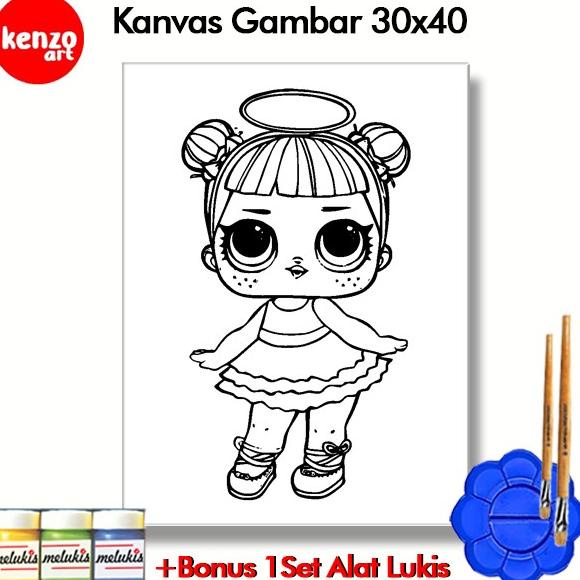 

Kanvas Lukis Gambar Anak Ukuran 30x40 Karakter LOL Skirt MEL1015