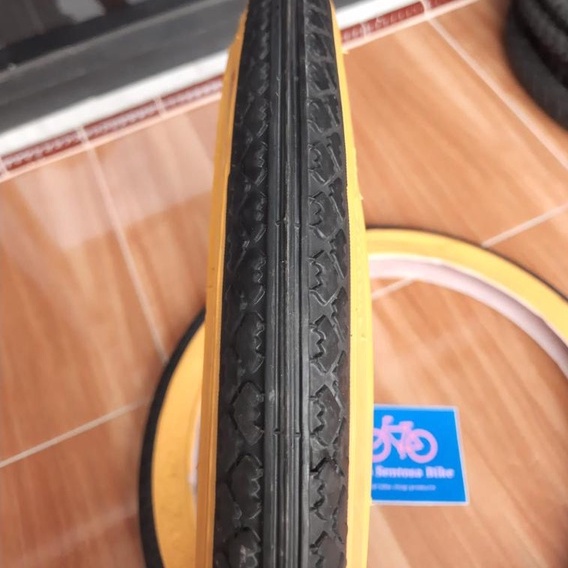 TERMURAH!!! Ban Luar Sepeda Ukuran 18 x 1.75 / SWALLOW Deli Tire Hitam Kuning / Realpict / Satuan