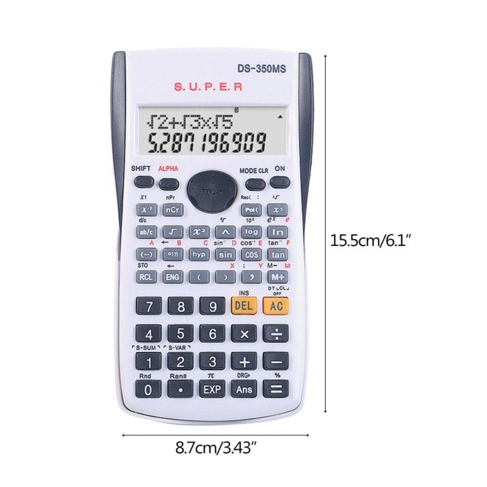 Lanfy Engineering Scientific Calculator Kalkulator Desktop Alat Ilmiah Teknik Kantor Alat Tulis Kerja Kantor Aksesoires Belajar Kalkulator Ilmiah