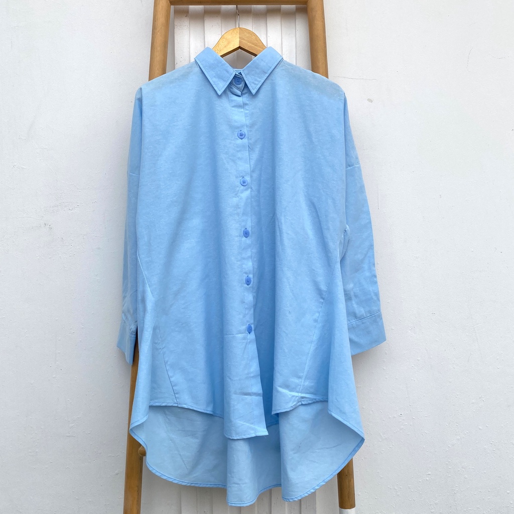 KEMEJA TUNIK DIVYA KATUN OXFORD PREMIUM SHIRT B624 CO