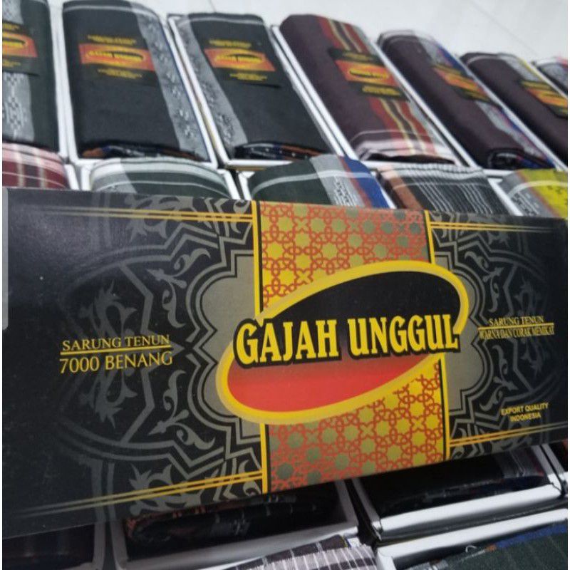 sarung gajah unggul doby murah grosir termurah sarung gajah unggul 7000 benang dewasa